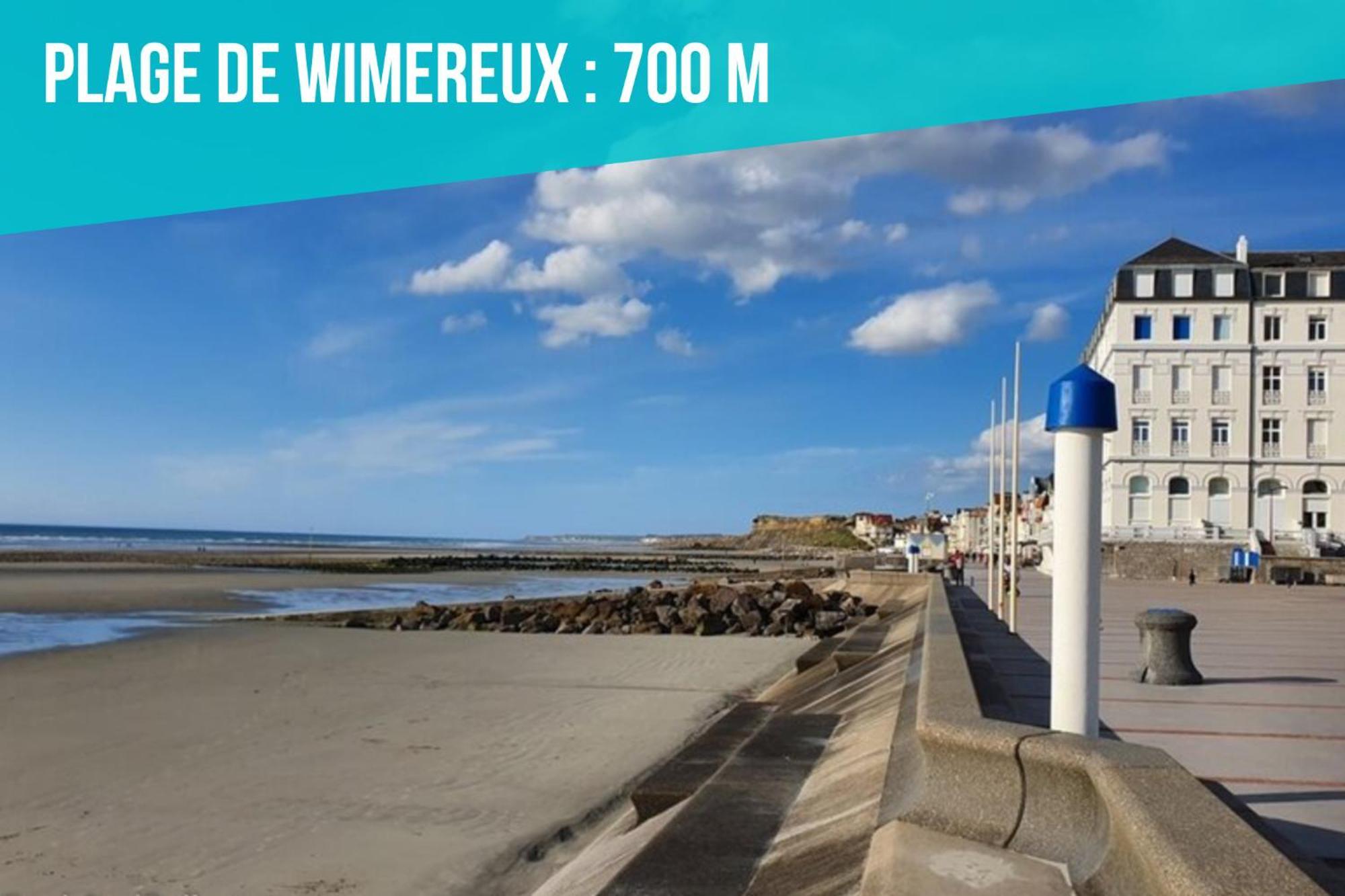 La Marine, Maison En Plein Coeur De Wimereux Exteriör bild