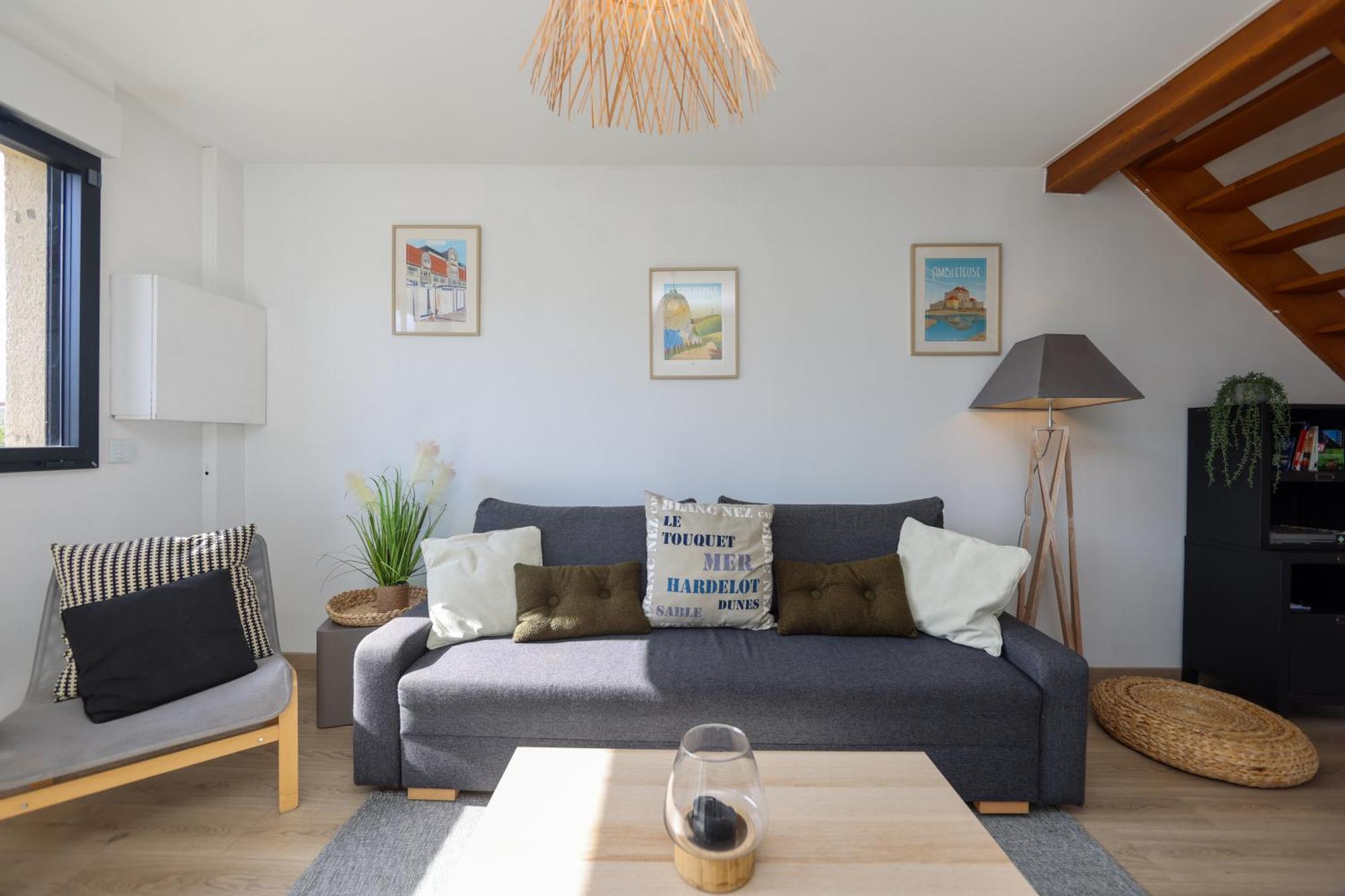 La Marine, Maison En Plein Coeur De Wimereux Exteriör bild