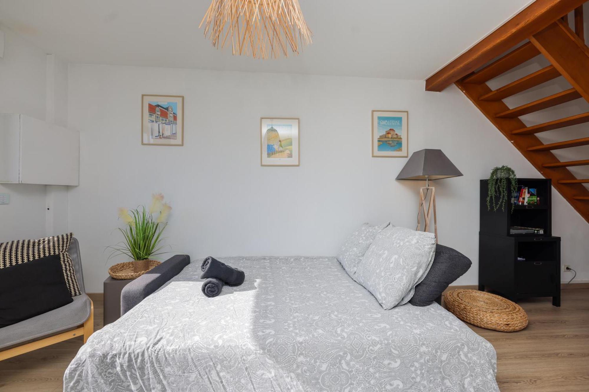 La Marine, Maison En Plein Coeur De Wimereux Exteriör bild